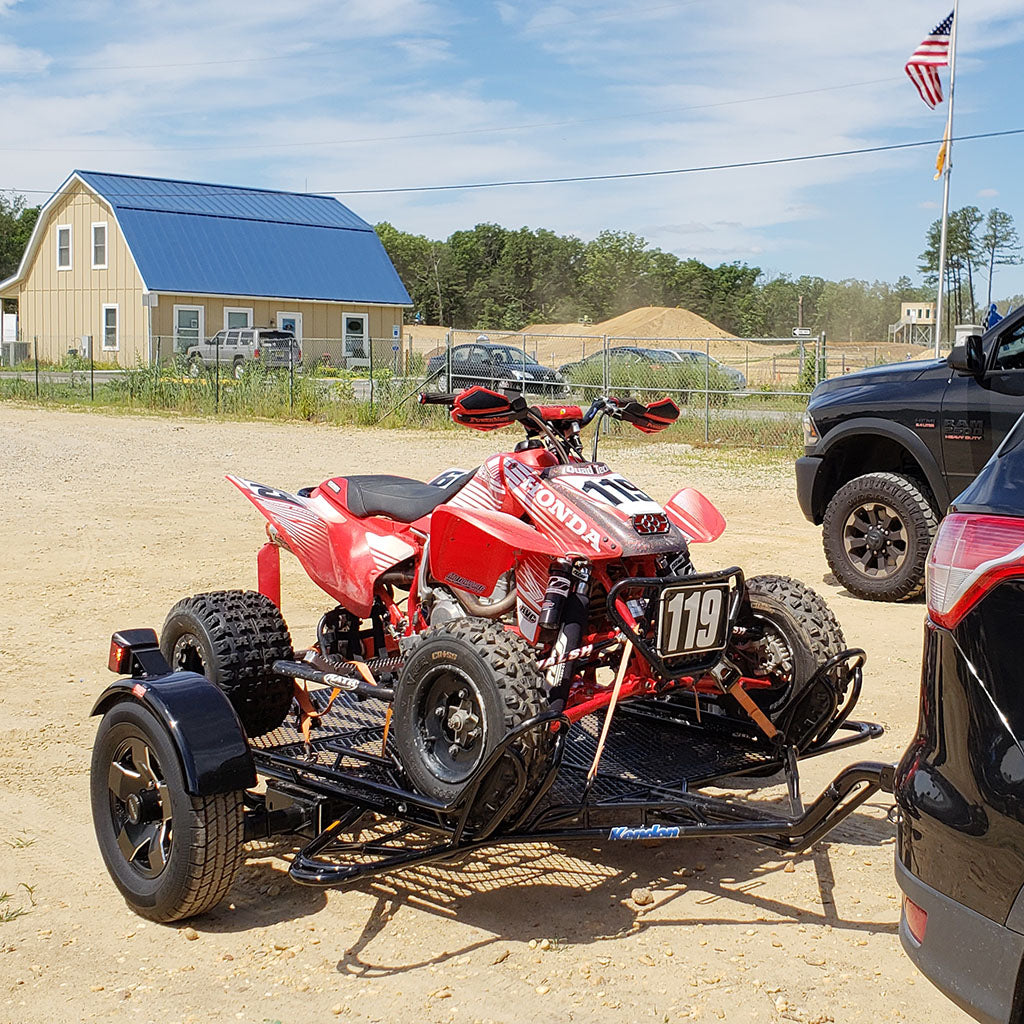Refurbished Stand-Up™  Dirt Bike Trailer, Sport Bike & Scooter Trailer
