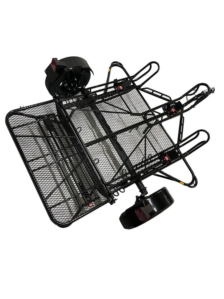 3-Rail Freestyle Motorcycle Trailer Stand, Store or Roll