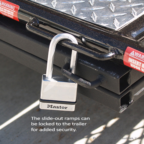 Trike and Spyder Ride-Up SRL Stand-Up Motorcycle Trailer