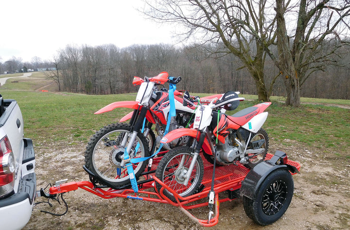 Refurbished Stand-Up™  Dirt Bike Trailer, Sport Bike & Scooter Trailer