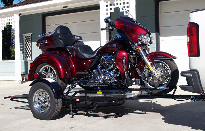 Trike and Spyder Ride-Up SRL Stand-Up Motorcycle Trailer