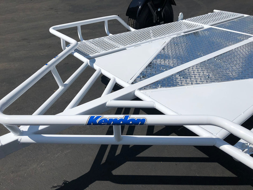 Trike and Spyder Ride-Up SRL Stand-Up Motorcycle Trailer