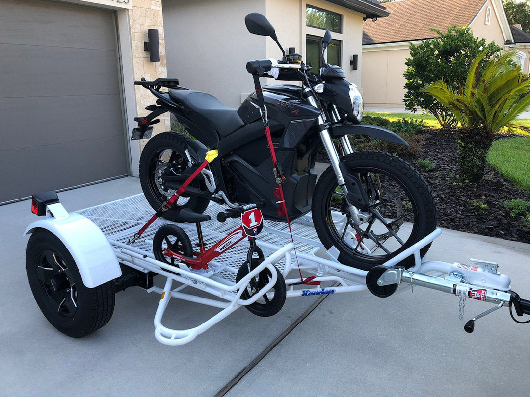 Refurbished Stand-Up™  Dirt Bike Trailer, Sport Bike & Scooter Trailer