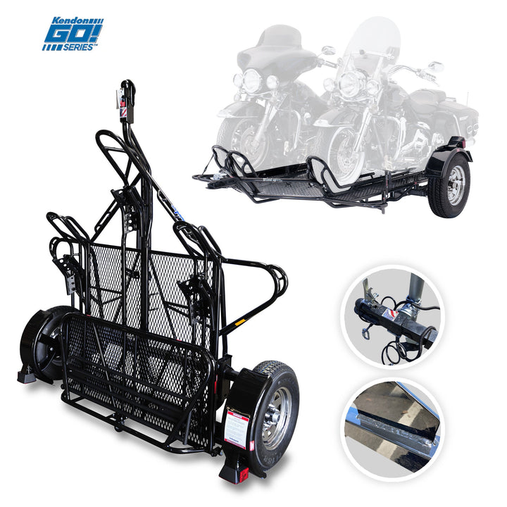 Go!Series Stand-Up™  Dirt Bike Trailer, Sport Bike & Scooter Trailer