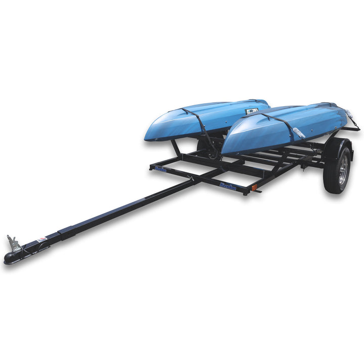Premium Stand-Up Kayak Trailer with Horizontal Bar