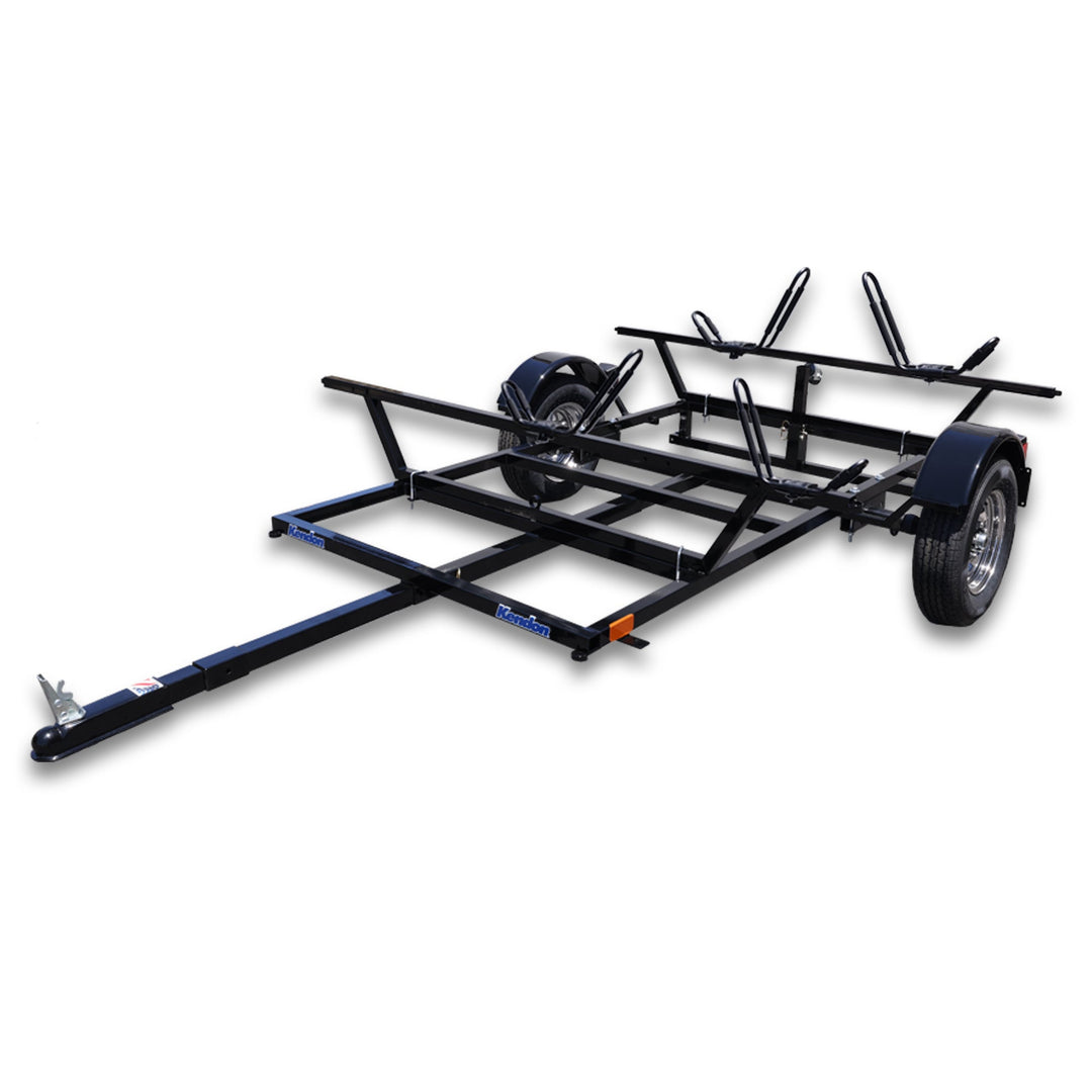 Premium Stand-Up Kayak Trailer with J-Hooks