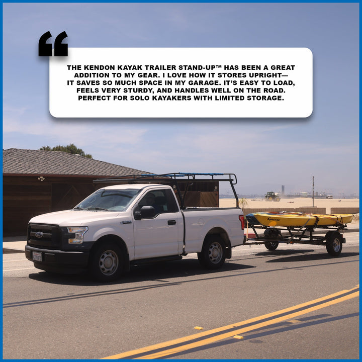 Premium Stand-Up Kayak Trailer